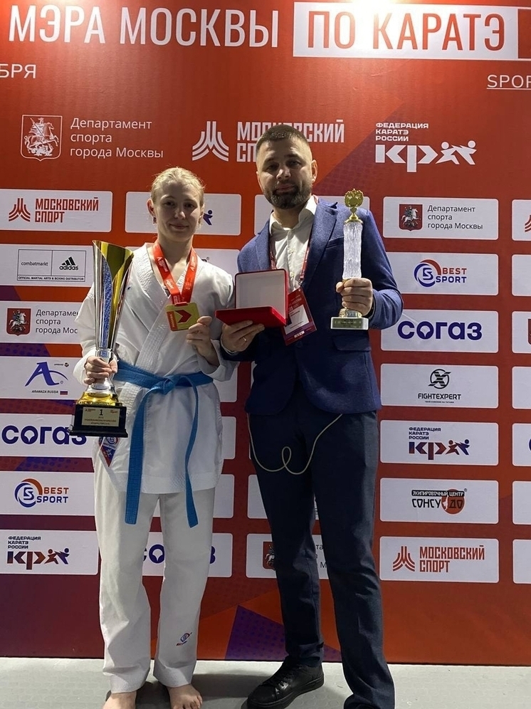 Тюменская каратистка взяла золото Кубка России
