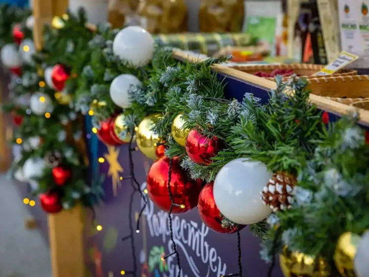 Новороссийск готовится к открытию главной Рождественской ярмарки