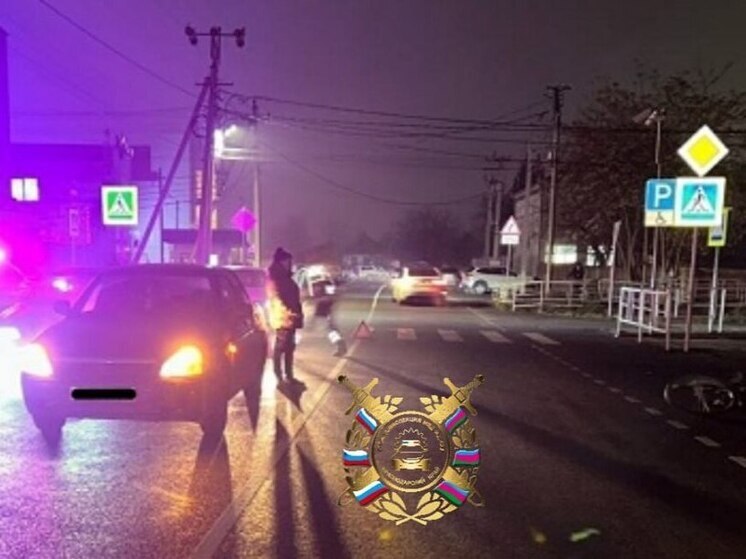 На Таманской в Курганинске легковушка сбила пенсионера, переходившего дорогу с велосипедом