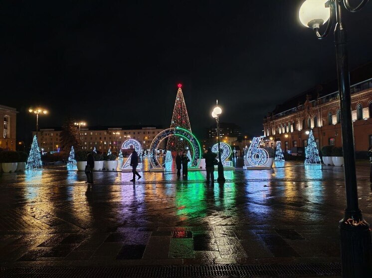 В Пензе украсили к Новому году более 1500 объектов торговли и сферы услуг