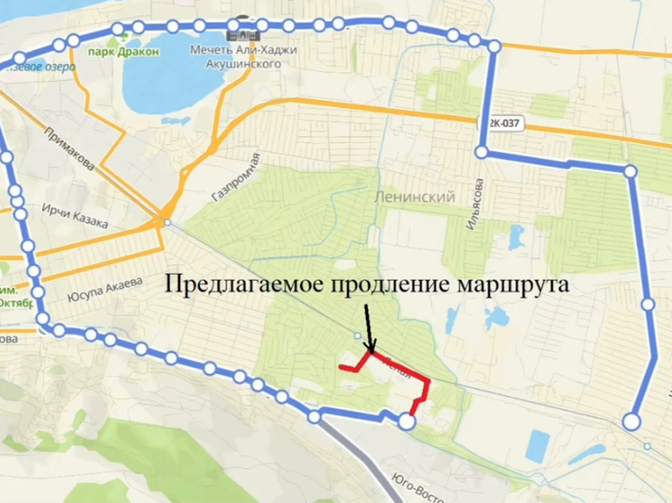 В Махачкале продлят маршрут № 12А после обращений местных жителей