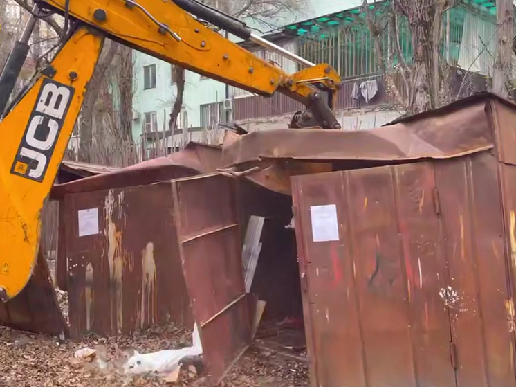 В Махачкале снесли 16 некапитальных гаражей