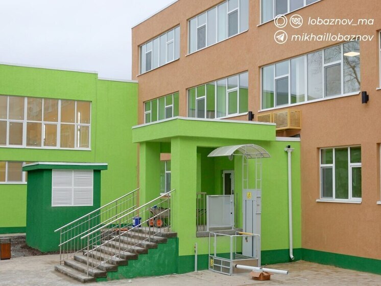 Ученики школы № 21 Старого Оскола начнут третью четверть в обновленном здании