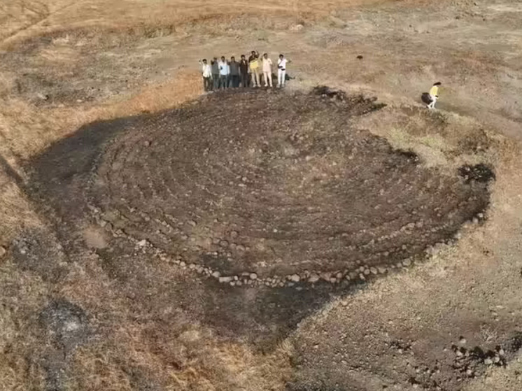 Уникальный каменный лабиринт обнаружен в индийском штате Махараштра