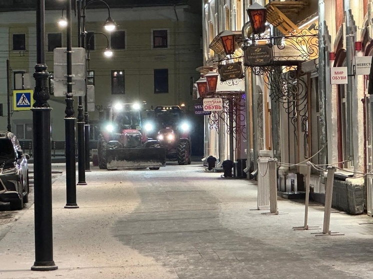 Вологжане перестали жаловаться на уборку снега в городских парках