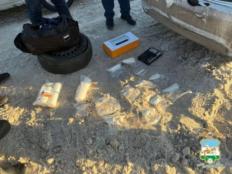 В Башкирии у жителя Подмосковья изъяли 1 кг наркотиков
