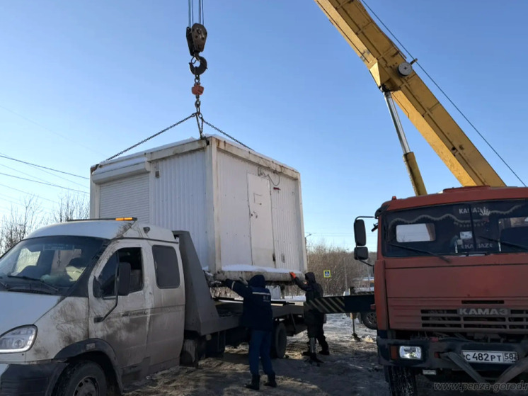 В Пензе за неделю уберут четыре незаконных ларька