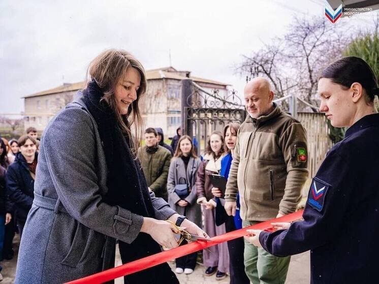 В Михайловке Запорожской области открылось современное молодежное пространство