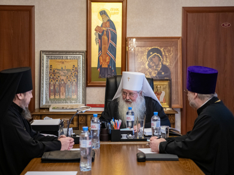 В Орловской митрополии обсудили возможную канонизацию старца Афанасия Сайко