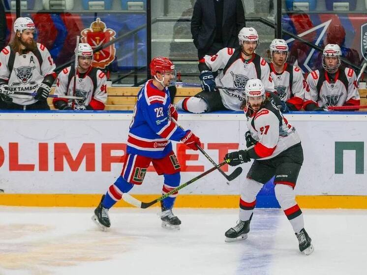 Тульская АКМ уверенно обошла ХК «Тамбов» в ледовом поединке