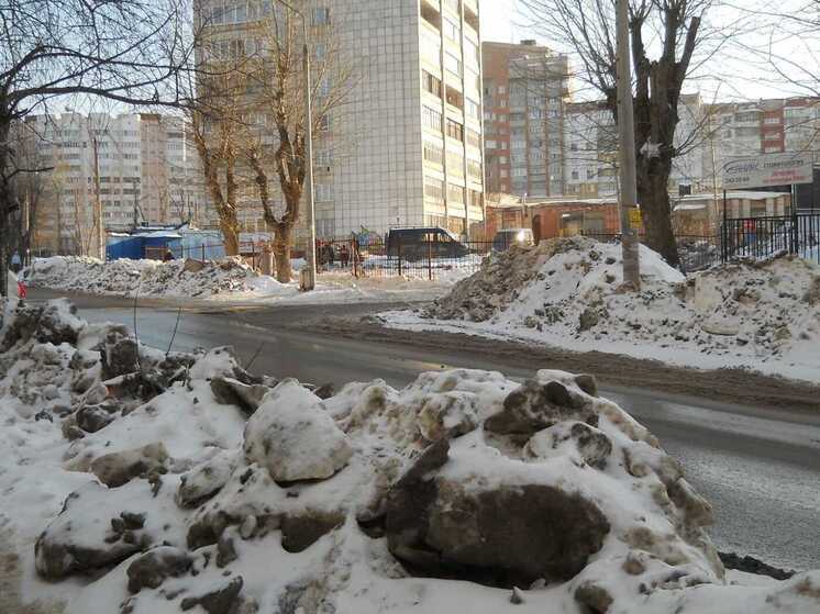 В Перми усилен контроль за очисткой дворов