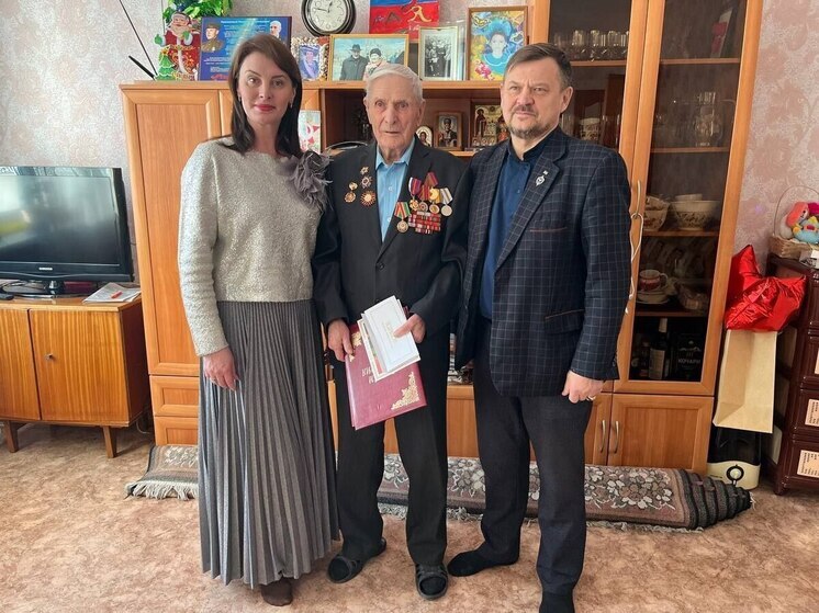 Участник ВОВ из Забайкалья отметил свой 100-летний день рождения