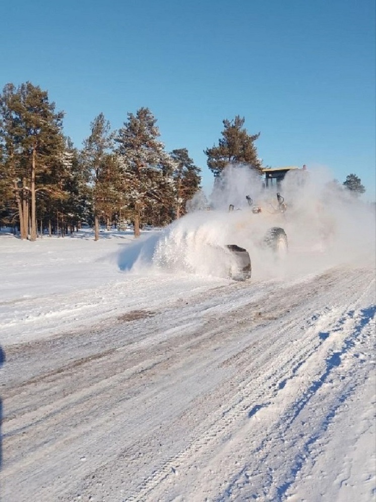 В районе Бурятии после вмешательства прокуратуры очистили дороги