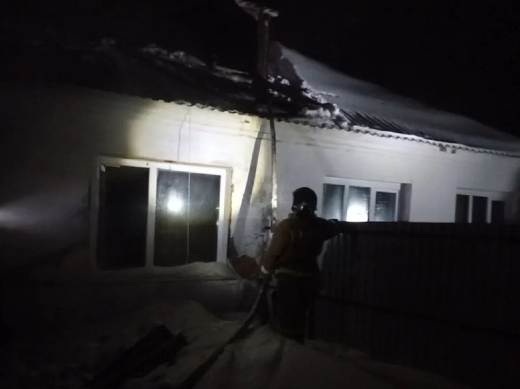 Мужчина погиб во время ночного пожара в одном из сел Алтайского края