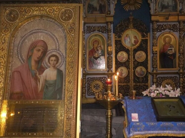 Главная святыня Алтайского края прибыла в Кузбасс для поклонения