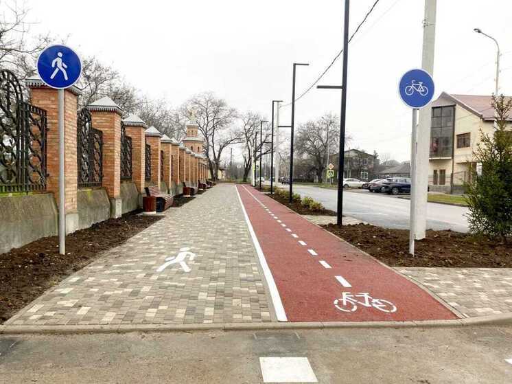 В Минводах благоустроили общественную территорию за счёт туристического налога