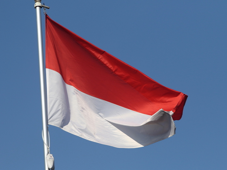 Скандальная порнозвезда Бонни Блю прикрылась флагом выславшей ее Индонезии