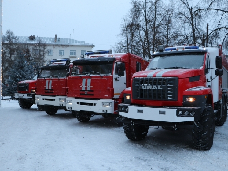 Во Владимирскую область пришла новая техника для МЧС