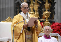 Папа Римский Лев XIV в своем рождественском послании призывает к доброте по отношению к незнакомцам и бедным