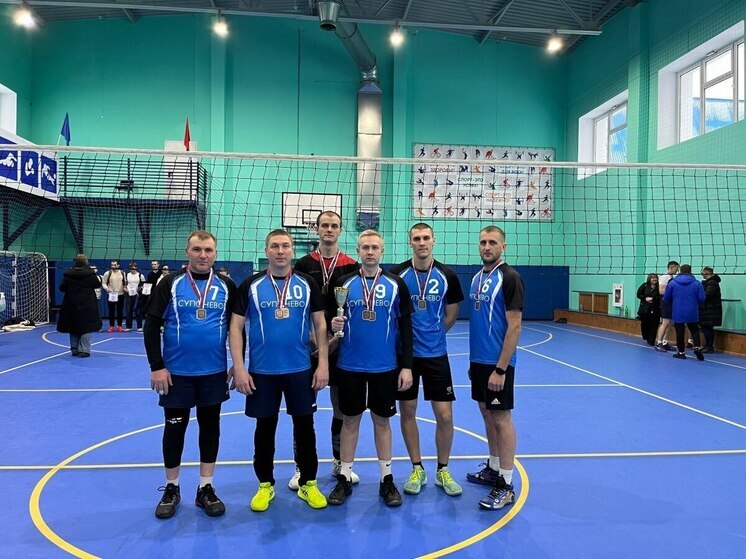 Команда «Брянское ЛПУМГ» — победитель Кубка Брянского района по волейболу