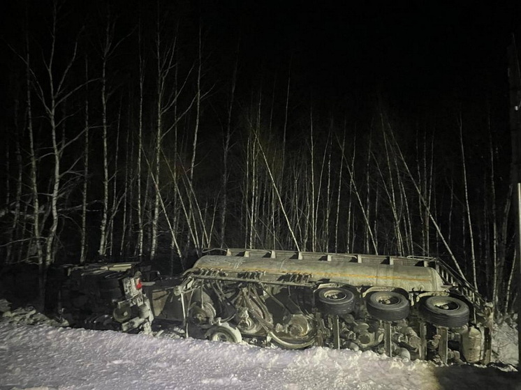 В Моркинском районе в ДТП пострадал водитель грузовика