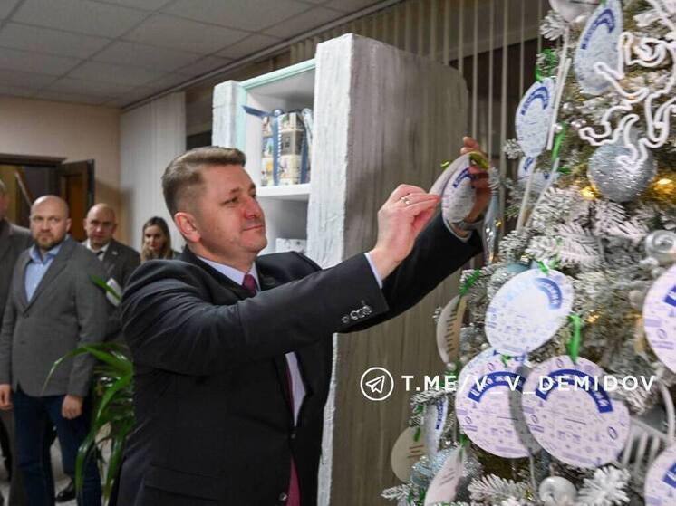 Мэр Белгорода исполнит пять детских новогодних желаний