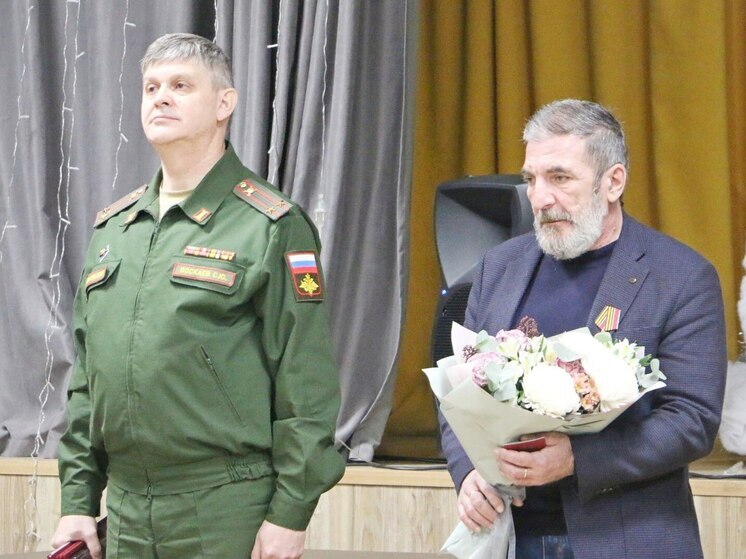 Обнинский учитель стал полным кавалером медали «За храбрость»