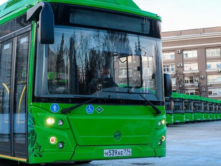 На популярный челябинский маршрут выйдут два новых автобуса-гармошки