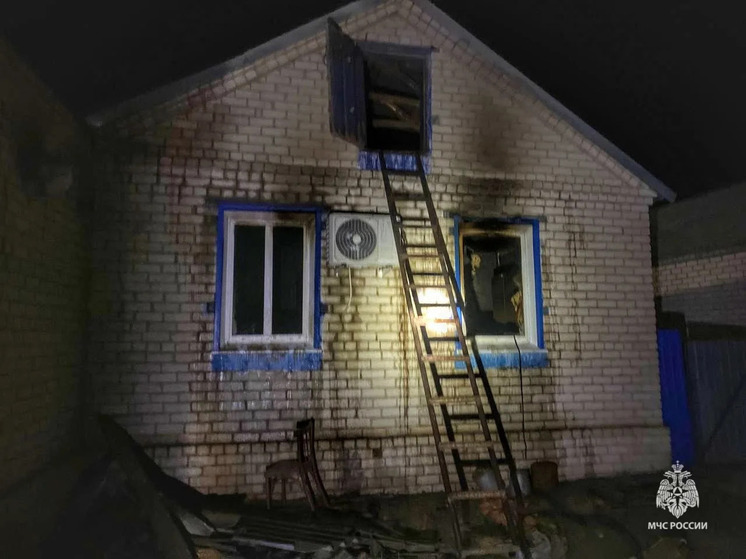 Пожар в хуторе Волгоградской области унес жизни супругов