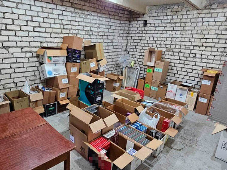 У новомичуринца изъяли более 34 тысяч пачек немаркированных сигарет