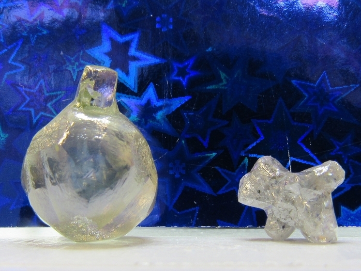 На архангельском месторождении нашли уникальные «новогодние» алмазы