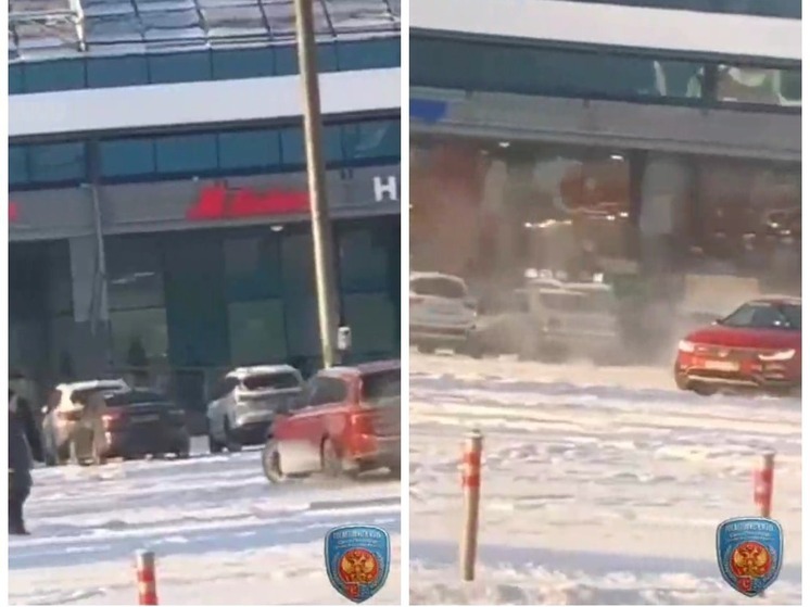 Хулиган пересел с авто на свои две после дерзкого дрифта у ТЦ в Петербурге