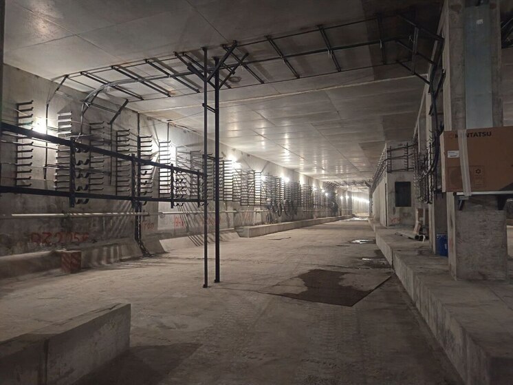 Готовность станции метро «Театральная» в Самаре превысила 79%