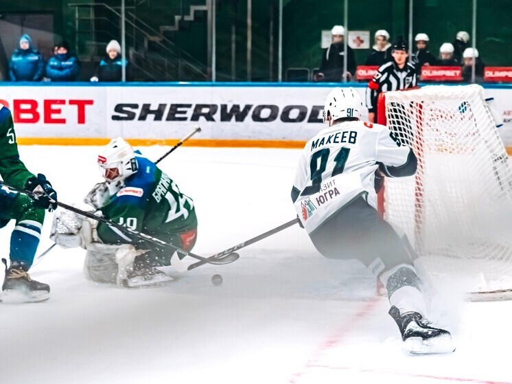 «Югра» завершила выездную серию яркой победой: хоккеисты обыграли «Торос» со счётом 3:0