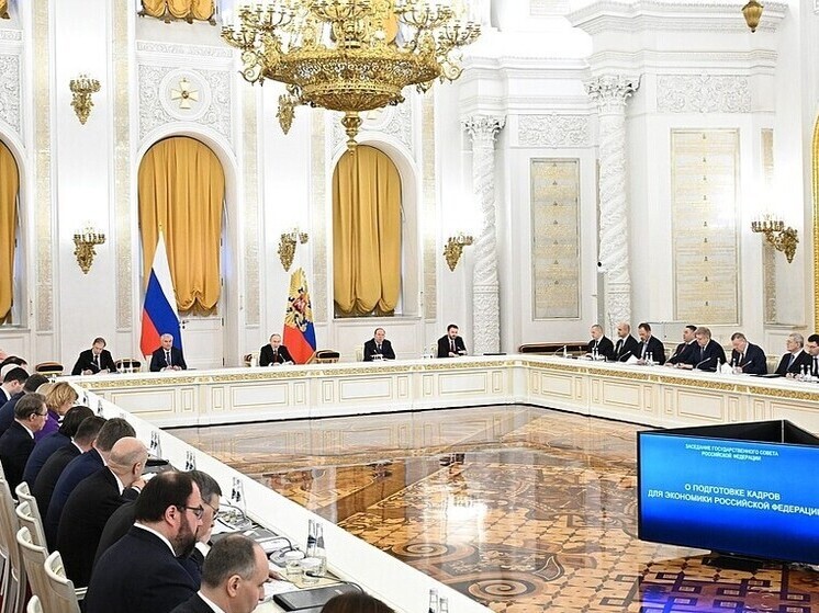 Вячеслав Федорищев участвует в заседании Госсовета под председательством Президента