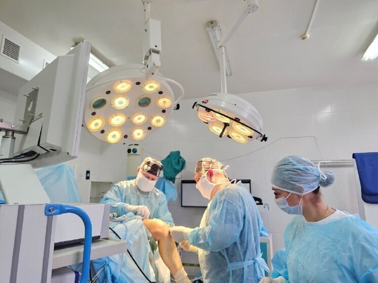 Врачи Железноводска впервые провели пластику передней крестообразной связки