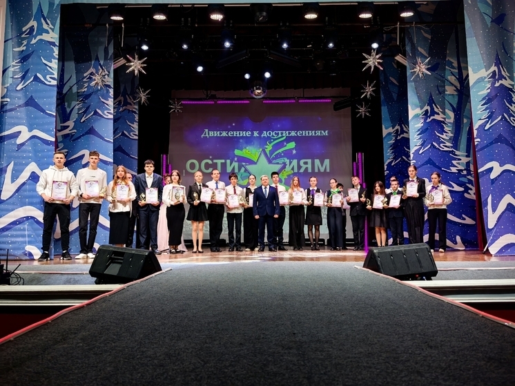 В Себежском округе прошла церемония чествования одарённых детей