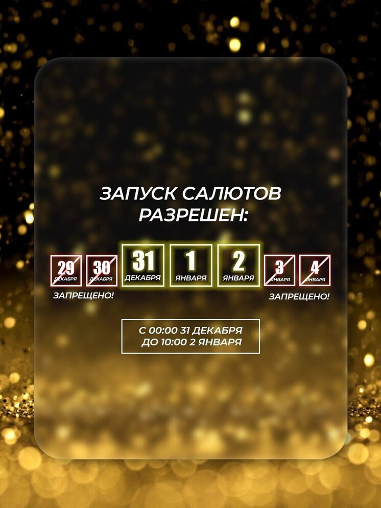 Стало известно, в какое время псковичи могут законно запускать салюты