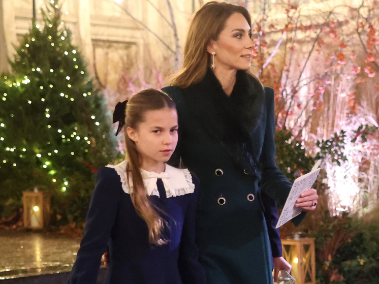 Кейт Миддлтон и принцесса Шарлотта исполнили рождественский дуэт