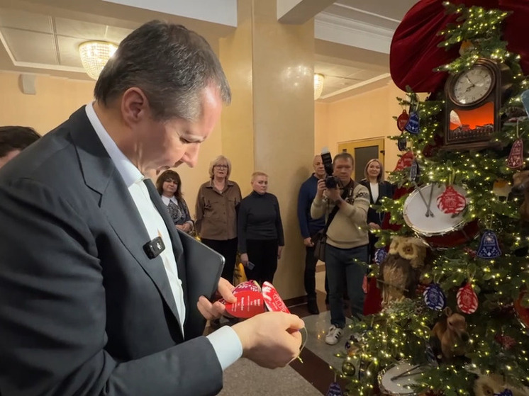 Белгородский губернатор исполнит новогодние мечты восьми детей