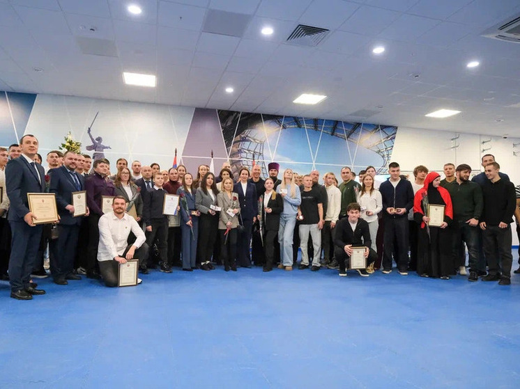 В Волгограде наградили лучших представителей регионального спорта