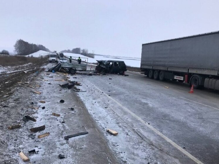 Аавария на трассе "Каспий" в Ржаксинском округе