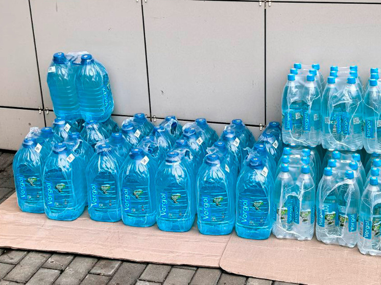 Липецкие экологи отправили 300 литров воды участникам СВО