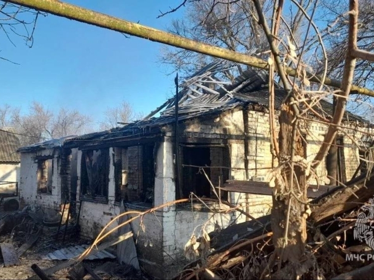 В Ростовской области дедушка погиб при пожаре из-за печи
