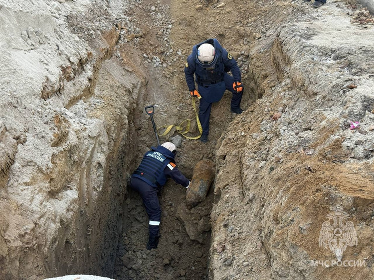 100-килограммовое «наследие» войны остановило стройку в Калининграде