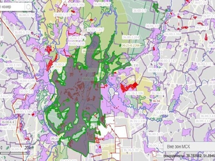 Воронеж обрел официальные границы