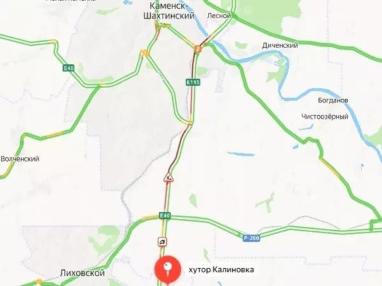 Многокилометровая пробки на трассе М-4 «Дон» образовалась из-за массового ДТП