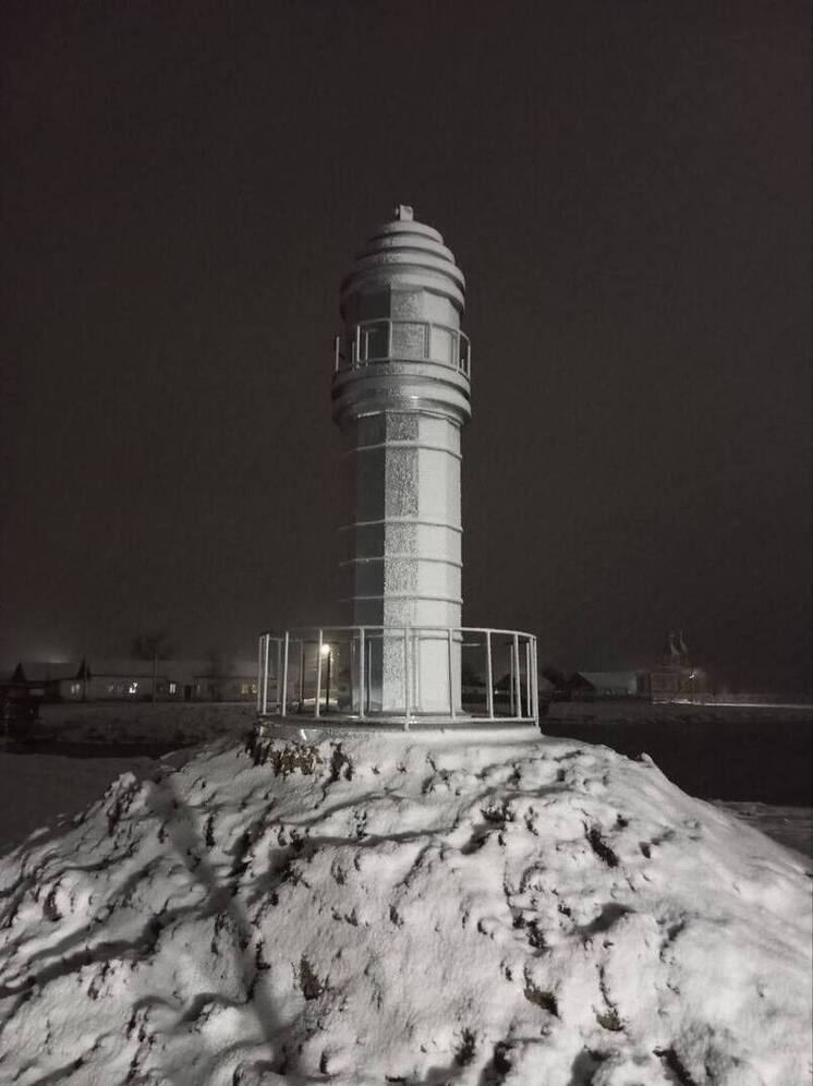 В приморском городе Калмыкии появился новый маяк