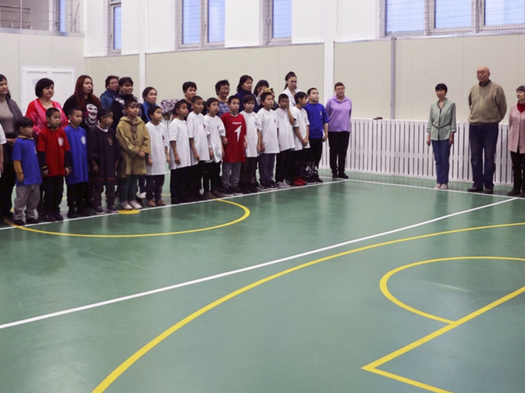 В селе Нешкан на Чукотке торжественно открыли новый спортивный зал