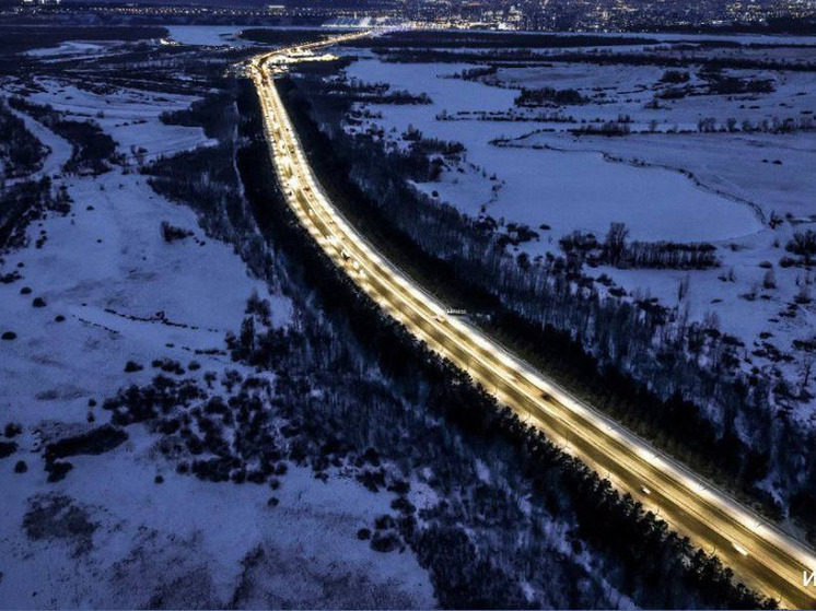 На 68 км дорог в Алтайском крае стало светлее